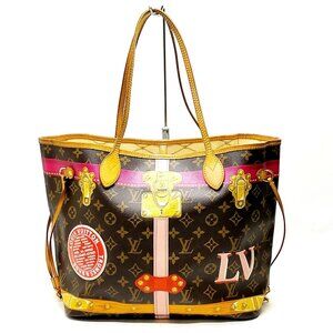 Louis Vuitton LV Tote Bag M40156 Neverfull MM Brown Monogram 4724792